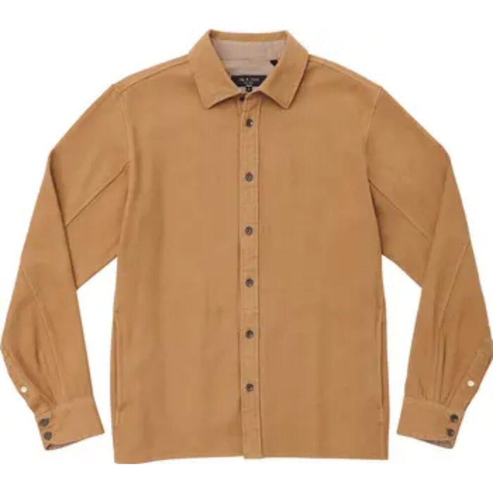 rag & bone Austin Heavy Twill Shirt (Men Size S)